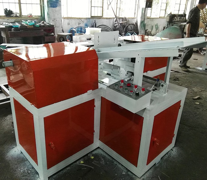 paper tube curling and grinding machine